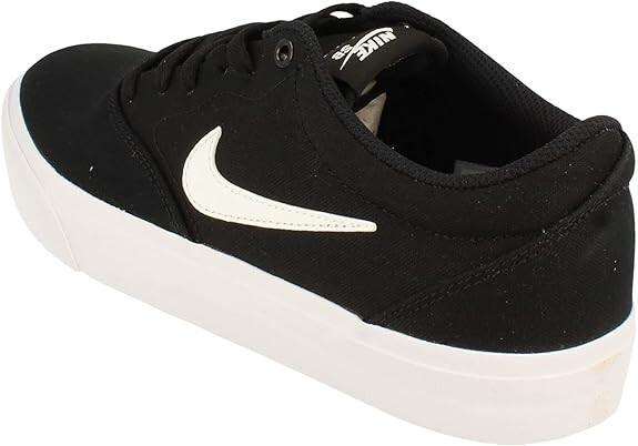 NIB MENS NIKE CD6279 002 NIKE SB CHARGE CNVS SKATEBOARDING BLACK/WHITE SHOES
