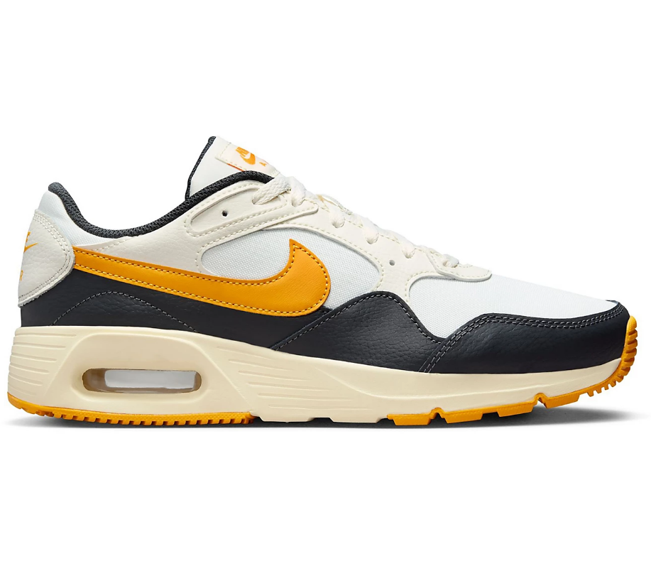 NIB MEN'S NIKE FQ0205 133 AIR MAX SC SAIL/UNIVERSITY GOLD CASUAL SHOES SNEAKERS