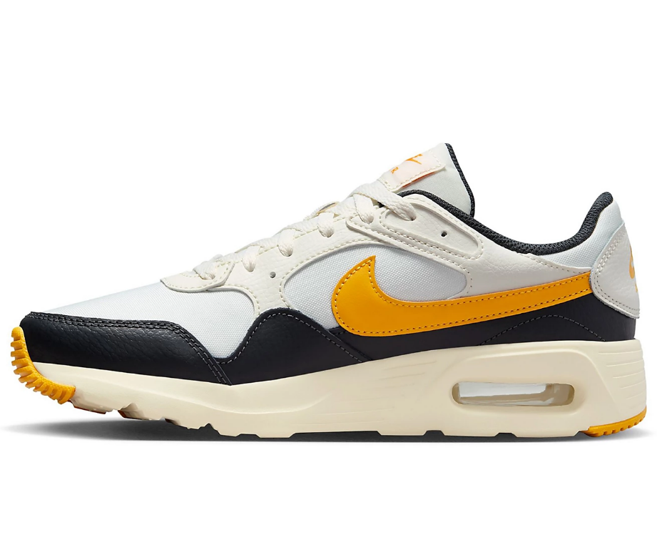 NIB MEN'S NIKE FQ0205 133 AIR MAX SC SAIL/UNIVERSITY GOLD CASUAL SHOES SNEAKERS