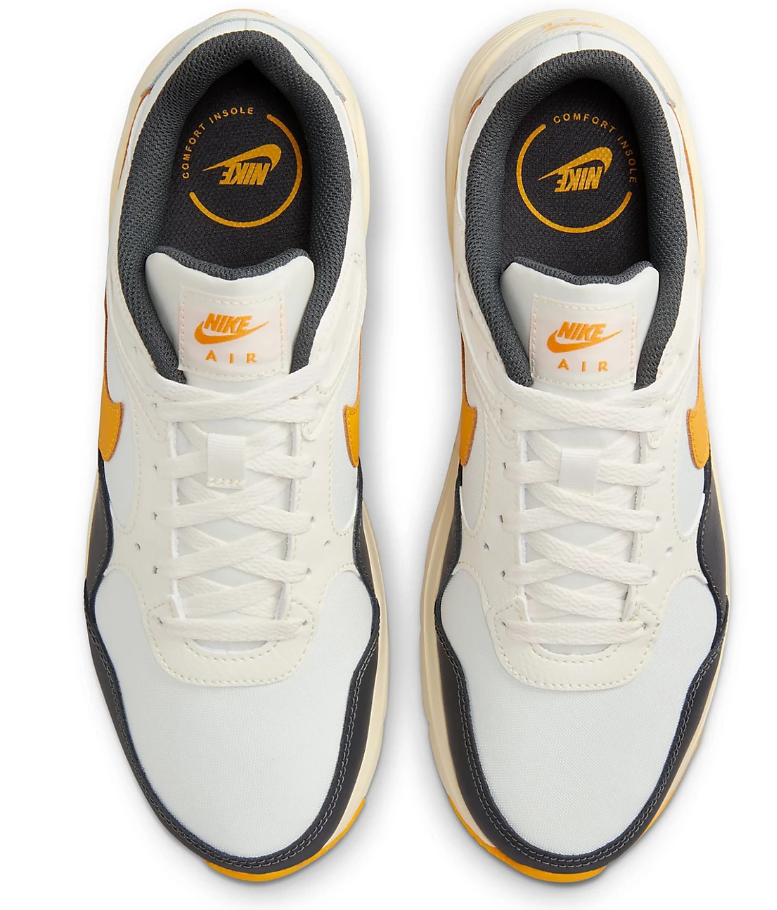 NIB MEN'S NIKE FQ0205 133 AIR MAX SC SAIL/UNIVERSITY GOLD CASUAL SHOES SNEAKERS