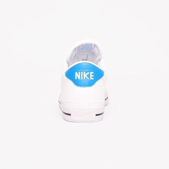 NIB MEN'S NIKE FQ8226 101 COURT LEGACY NN WHITE/BLUE/BLACK SHOES SNEAKERS $90