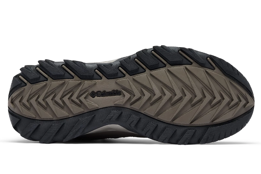 NIB COLUMBIA 2076861-255 MEN'S STRATA TRAIL MID WATERPROOF MUD/DESSERT SUN BOOT