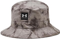 NWT MEN'S UNDER ARMOUR 1376704 294 SPORTSTYLE CAMO GREY COTTON BUCKET HAT $30