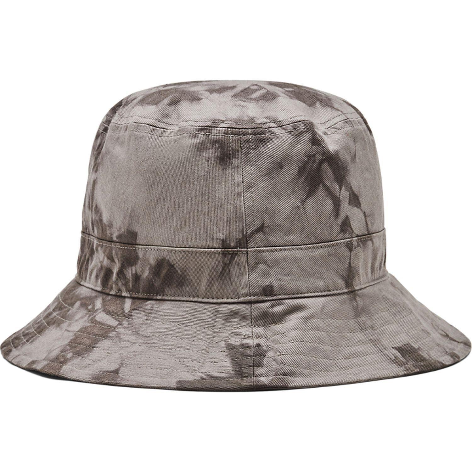 NWT MEN'S UNDER ARMOUR 1376704 294 SPORTSTYLE CAMO GREY COTTON BUCKET HAT $30