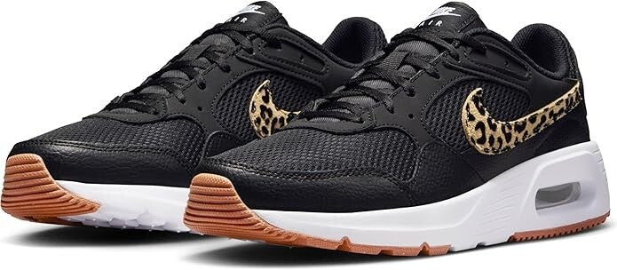 NIB WOMEN'S NIKE FZ2649 001 AIR MAX SC BLACK/SESAME/WHITE SHOES SNEAKERS $90