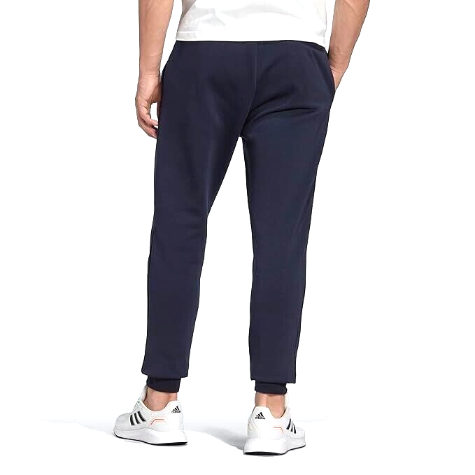 NWT MEN'S ADIDAS HL2231 M FLEECE COZY JOGGER LEGEND INK/WHITE PANTS $50
