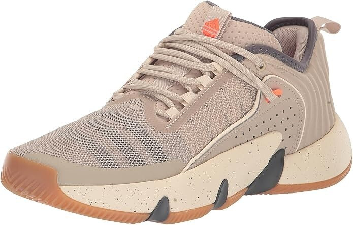 NIB ADULT ADIDAS IE9358 TRAE UNLIMITED BASKETBALL BEIGE/WHITE SHOE SNEAKERS