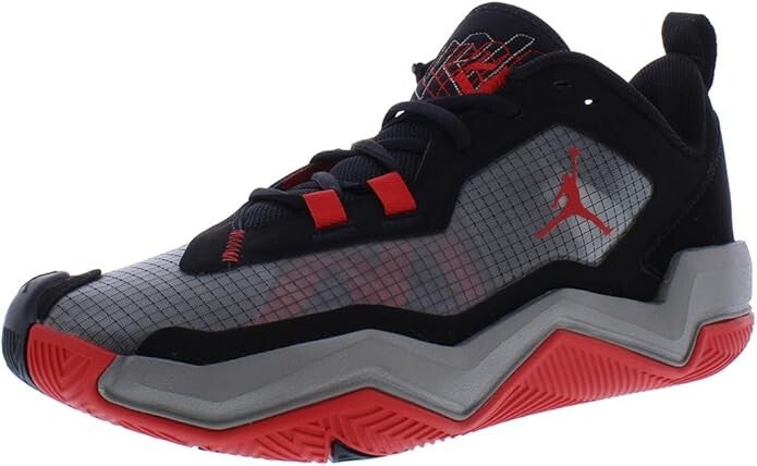 NIB MENS NIKE DO7193 061 JORDAN ONE TAKE 4 BLACK/RED/WHITE SHOES SNEAKERS $150