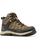 NIB COLUMBIA 2053201-255 MENS GRANITE TRAIL MID WP WATERPROOF MUD/BLACK BOOT