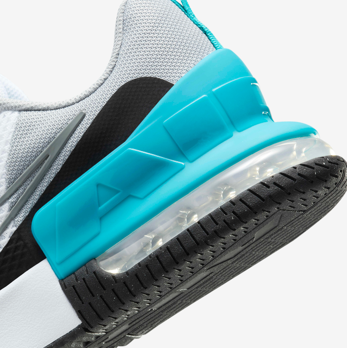 NIB MEN NIKE FQ1833 004 M AIR MAX ALPHA TRAINER 6 WHITE/GR RUNNING SHOE SNEAKERS