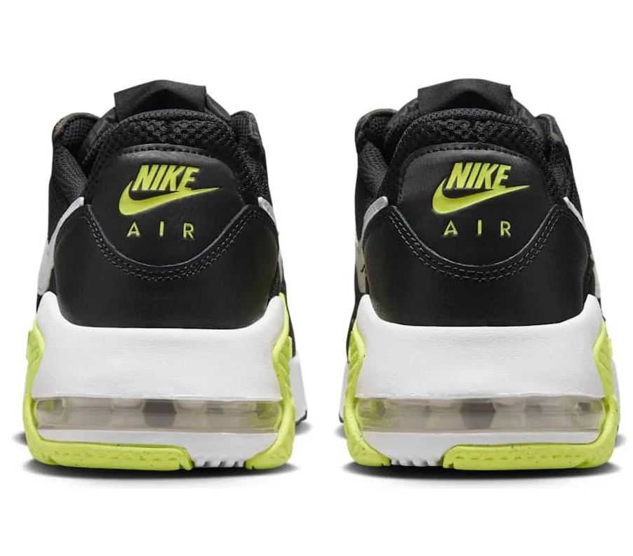 NIB MEN'S NIKE CD4165 020 AIR MAX EXCEE BLACK/WHITE/VOLT SHOES SNEAKERS $110