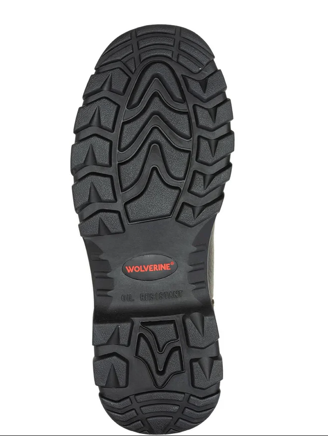 NIB MEN'S WOLVERINE W231123 CARLSBAD SR EH WP STEEL TOE BROWN WORK BOOTS $130