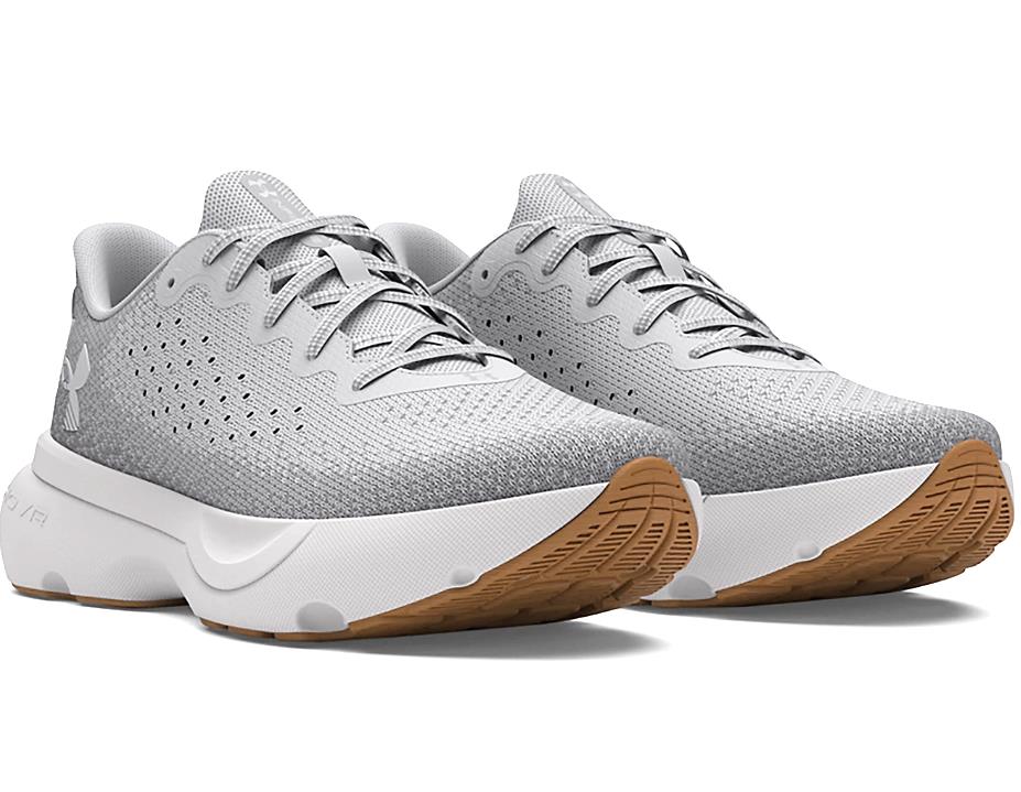 NIB MEN'S UNDER ARMOUR 3027523 107 UA INFINITE GREY/L GREY SNEAKERS SHOES $120