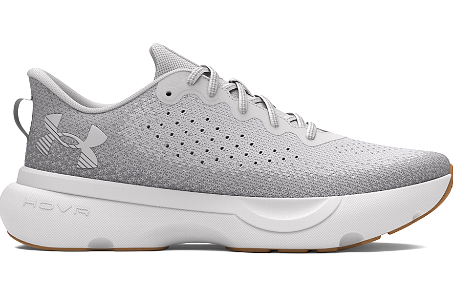 NIB MEN'S UNDER ARMOUR 3027523 107 UA INFINITE GREY/L GREY SNEAKERS SHOES $120