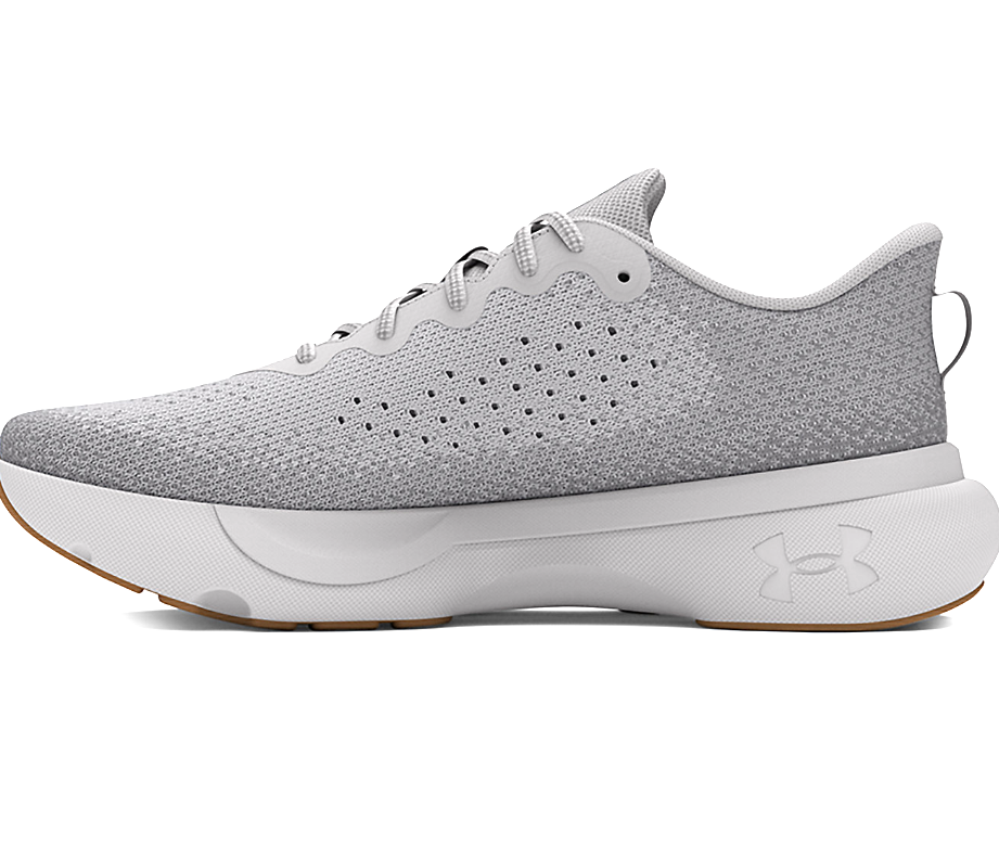 NIB MEN'S UNDER ARMOUR 3027523 107 UA INFINITE GREY/L GREY SNEAKERS SHOES $120
