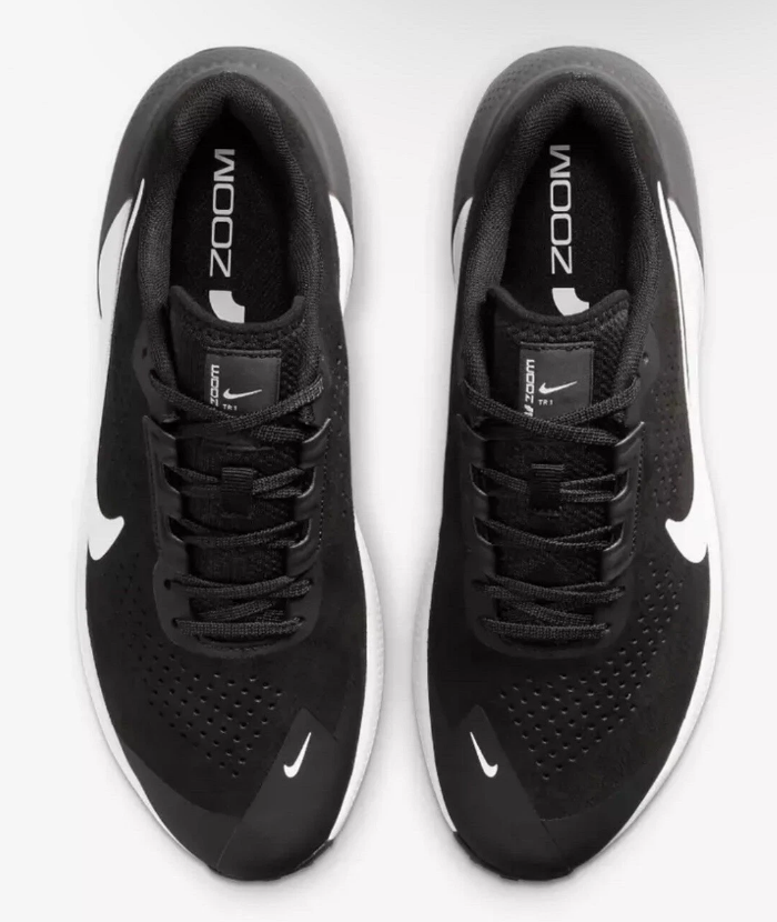 NIB MEN NIKE DX9016 002 M AIR MAX ZOOM TR1 BLACK/WHITE/ANT RUNNING SHOE SNEAKERS