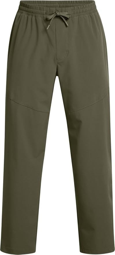 NWT MEN'S UNDER ARMOUR 1386556 390 UA VIBE WOVEN MARINE OLD GREEN PANT $70