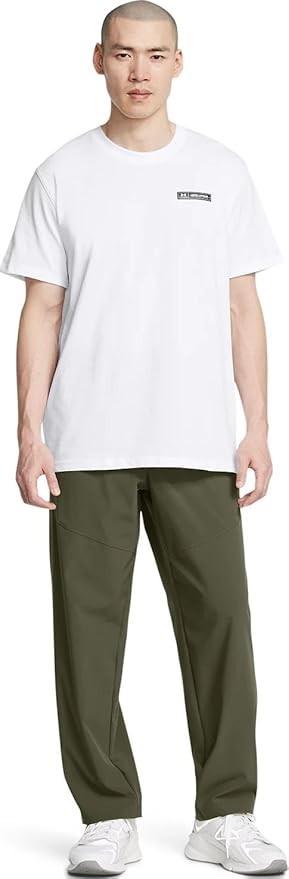 NWT MEN'S UNDER ARMOUR 1386556 390 UA VIBE WOVEN MARINE OLD GREEN PANT $70