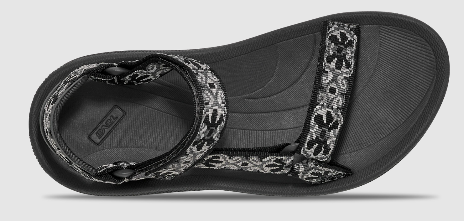 NIB WOMEN'S TEVA 1017424/AKG W WINSTED BLACK/GREY SPORT EVERYDAY SANDALS $80