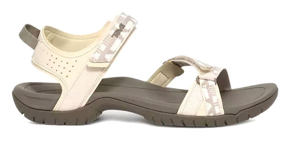 NIB WOMENS TEVA 1006263/ACHV W VERRA CRISS/BIRCH EVER SANDALS $85