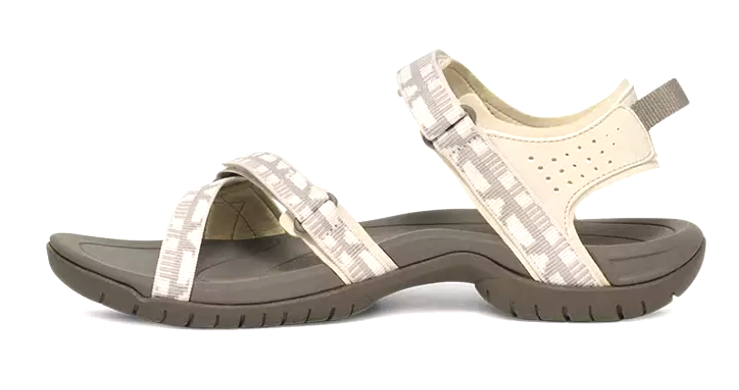 NIB WOMENS TEVA 1006263/ACHV W VERRA CRISS/BIRCH EVER SANDALS $85