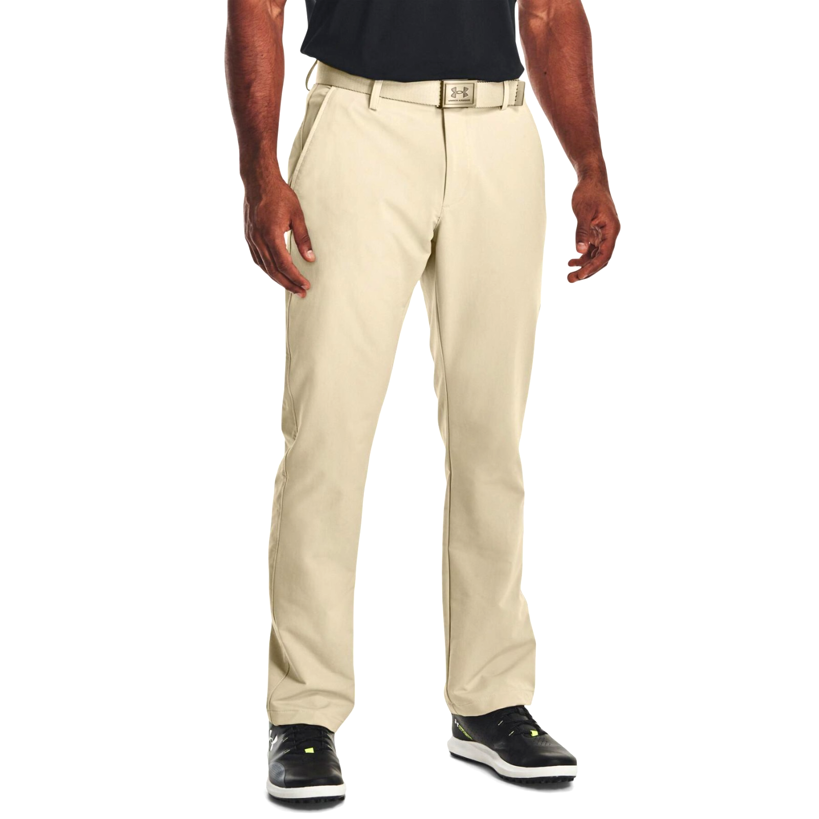 NWT MEN'S UNDER ARMOUR 1376625 289 UA TECH STRAIGHT BEIGE GOLF PANTS $70