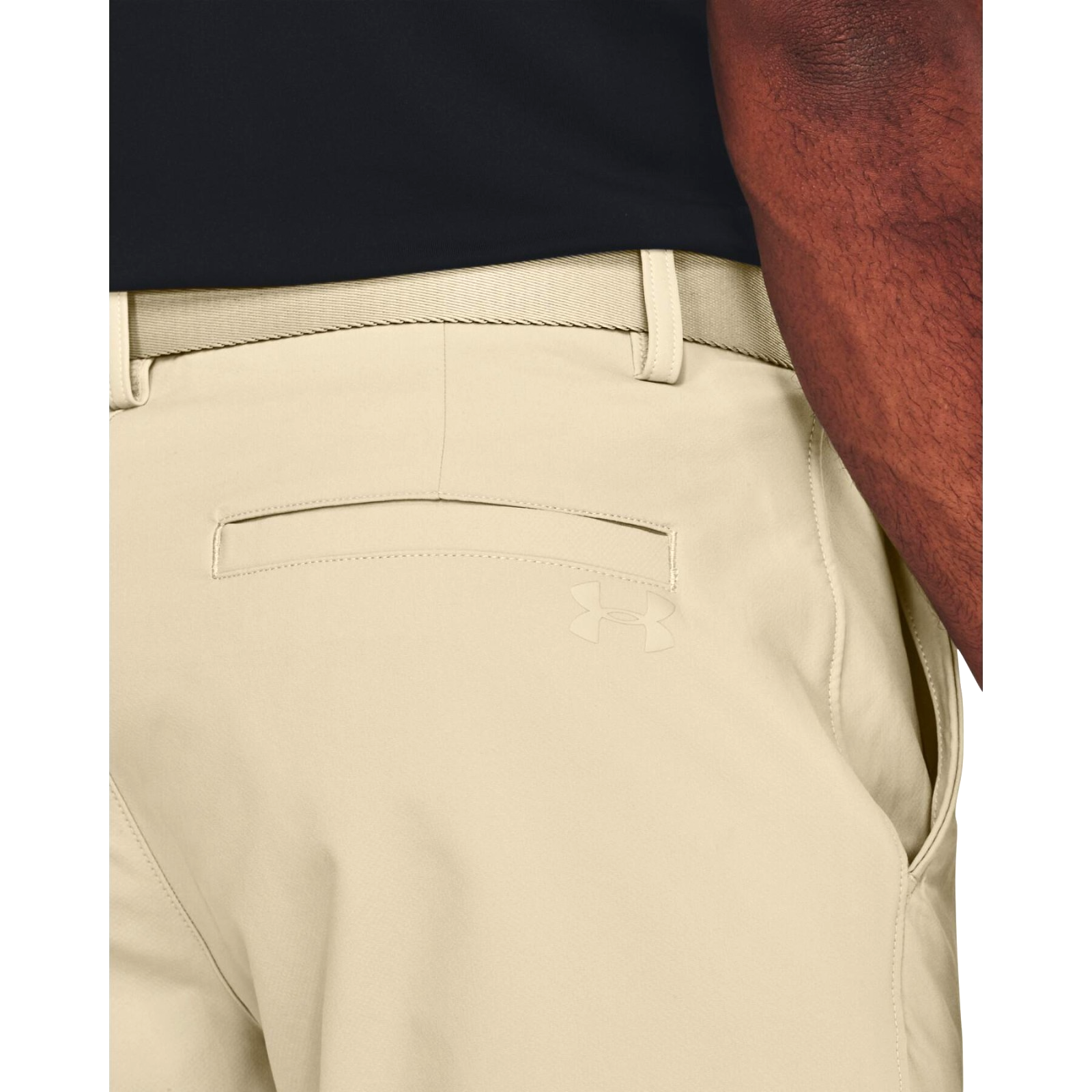 NWT MEN'S UNDER ARMOUR 1376625 289 UA TECH STRAIGHT BEIGE GOLF PANTS $70