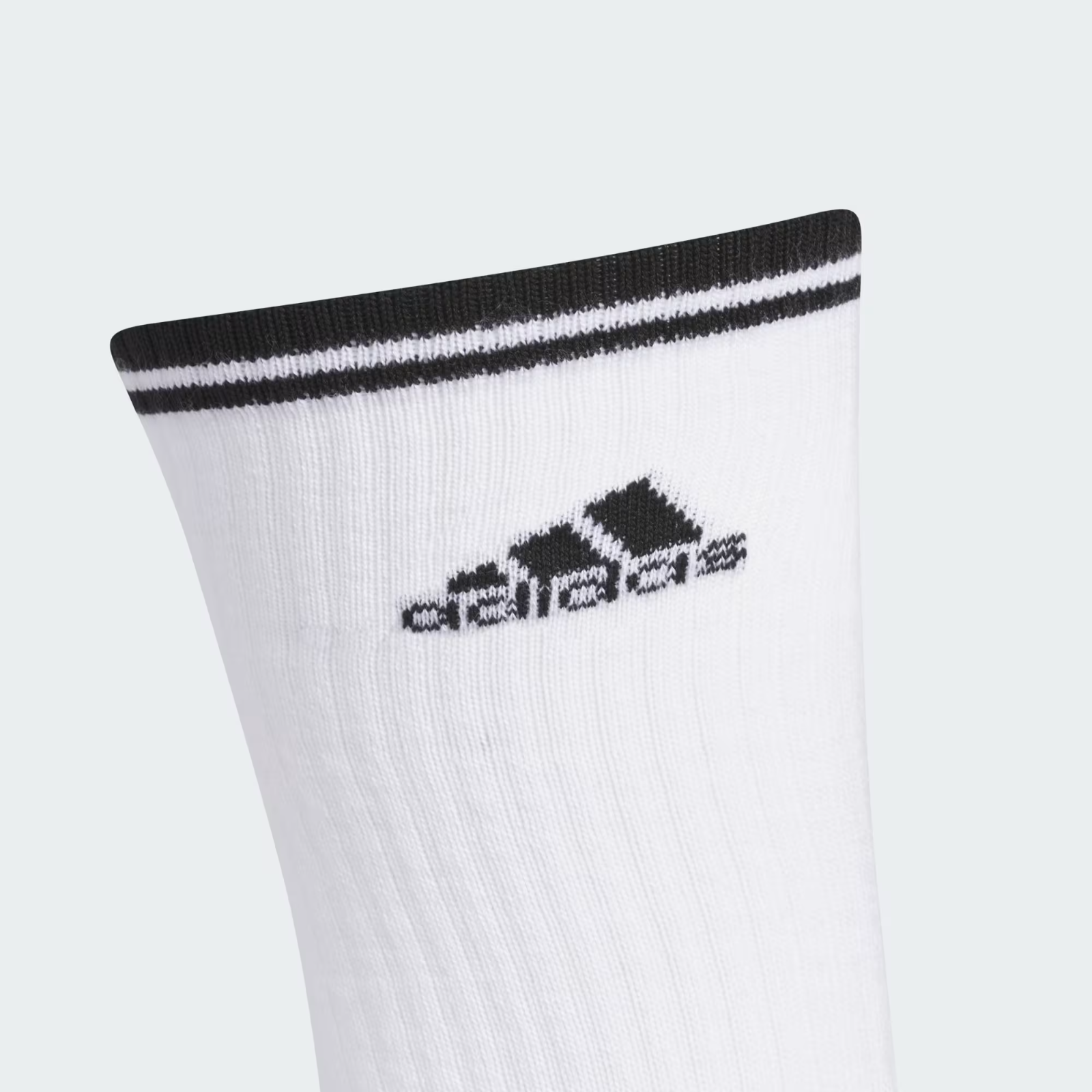 NWT MENS ADIDAS IU9350 6 PAIR CREW CUSHION CLIMACOOL COMPRESSION BLACK/WHI SOCKS