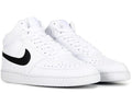 NIB MEN NIKE DN3577 101 COURT VISION MID NN WHITE/BLACK TENNIS SHOES SNEAKERS