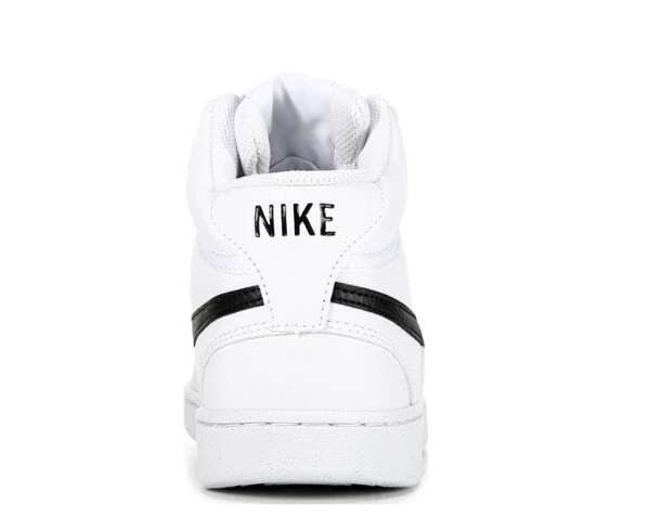 NIB MEN NIKE DN3577 101 COURT VISION MID NN WHITE/BLACK TENNIS SHOES SNEAKERS