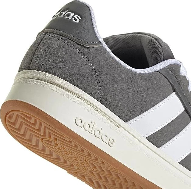 ADIDAS GRAND COURT ALPHA 00S TENNIS RUNNING GREY/WHITE SNEAKERS SHOE NIB MEN'S