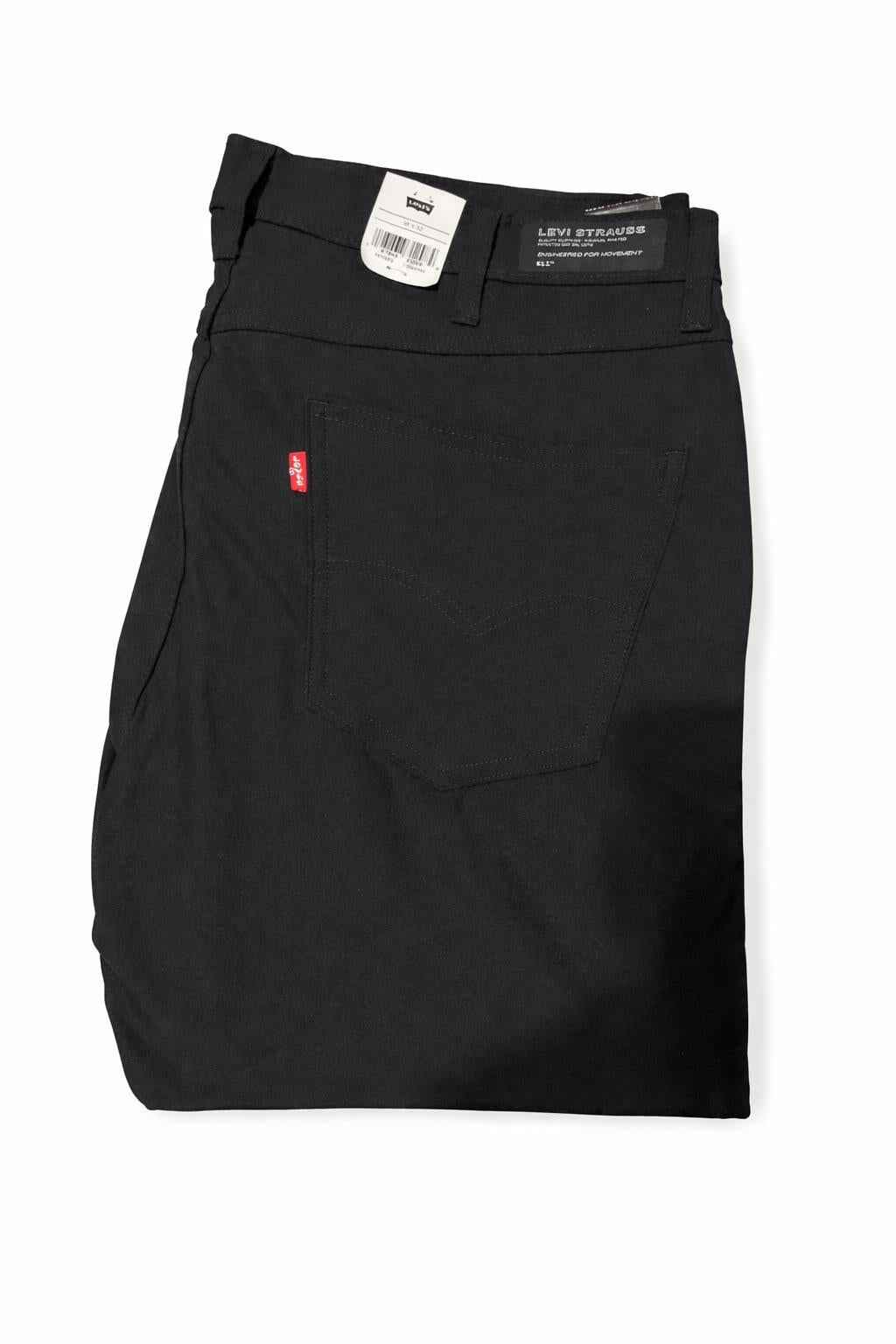 LEVI’S 511 SLIM TECH SET BELOW WAIST H. STRETCH BLACK PANT NWT MEN'S $70