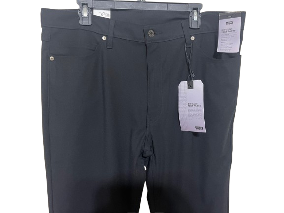 LEVI’S 511 SLIM TECH SET BELOW WAIST H. STRETCH BLACK PANT NWT MEN'S $70