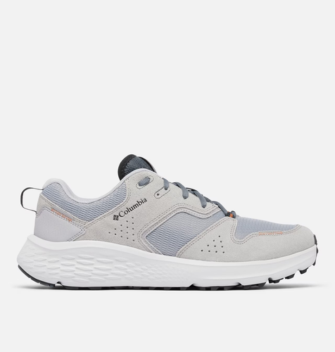 COLUMBIA 2077142-0888 MEN BENSON OMNI MAX STEAM GREY/OWL HIKING SHOES NIB WIDE