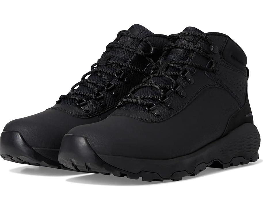 COLUMBIA 2126851 NEWTON WANDER LTR WATERPROOF BLACK/SHARK BOOT NIB MENS