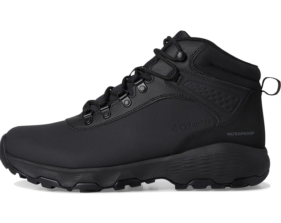 COLUMBIA 2126851 NEWTON WANDER LTR WATERPROOF BLACK/SHARK BOOT NIB MENS