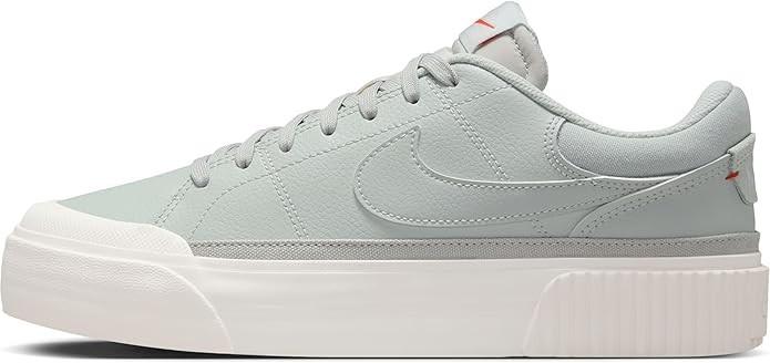 NIKE DM7590 003 COURT LEGACY LIFT SILVER/SAIL SHOE SNEAKERS NIB WOMEN'S