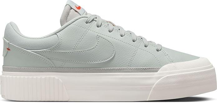 NIKE DM7590 003 COURT LEGACY LIFT SILVER/SAIL SHOE SNEAKERS NIB WOMEN'S