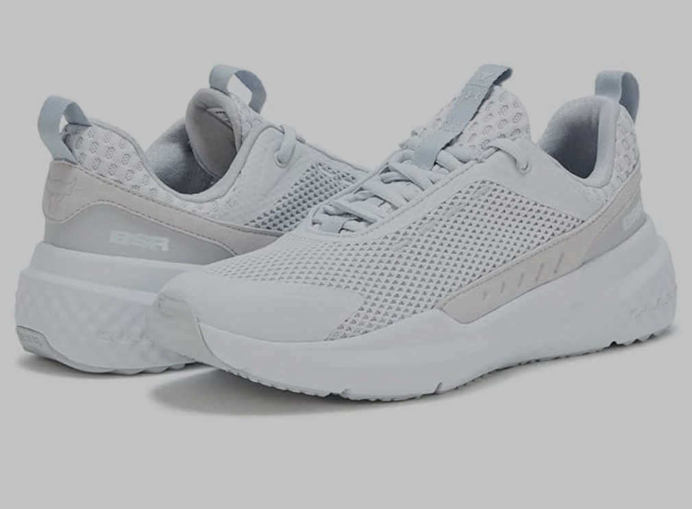 UNDER ARMOUR 3028296 UA PROJECT ROCK BSR 5 GREY SNEAKERS SHOES NIB MEN'S