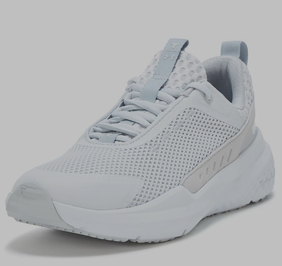 UNDER ARMOUR 3028296 UA PROJECT ROCK BSR 5 GREY SNEAKERS SHOES NIB MEN'S