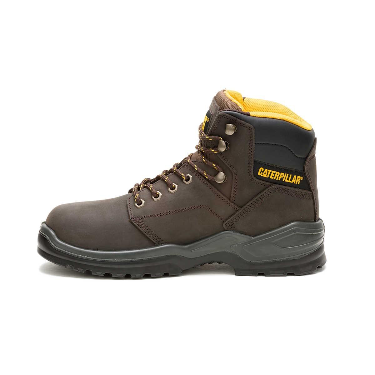 CAT Caterpillar P510188 STRIVER EH SR SOFT TOE BROWN WORK BOOT NIB MENS
