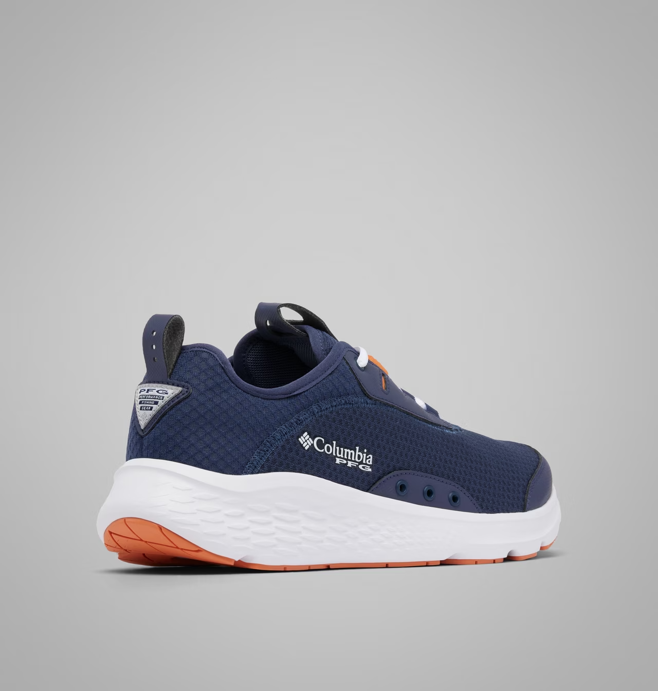 COLUMBIA 2063101-466 MEN CASTBACK PFG OMNI MAX NOCTURNAL/ORANGE WATER SHOES NIB