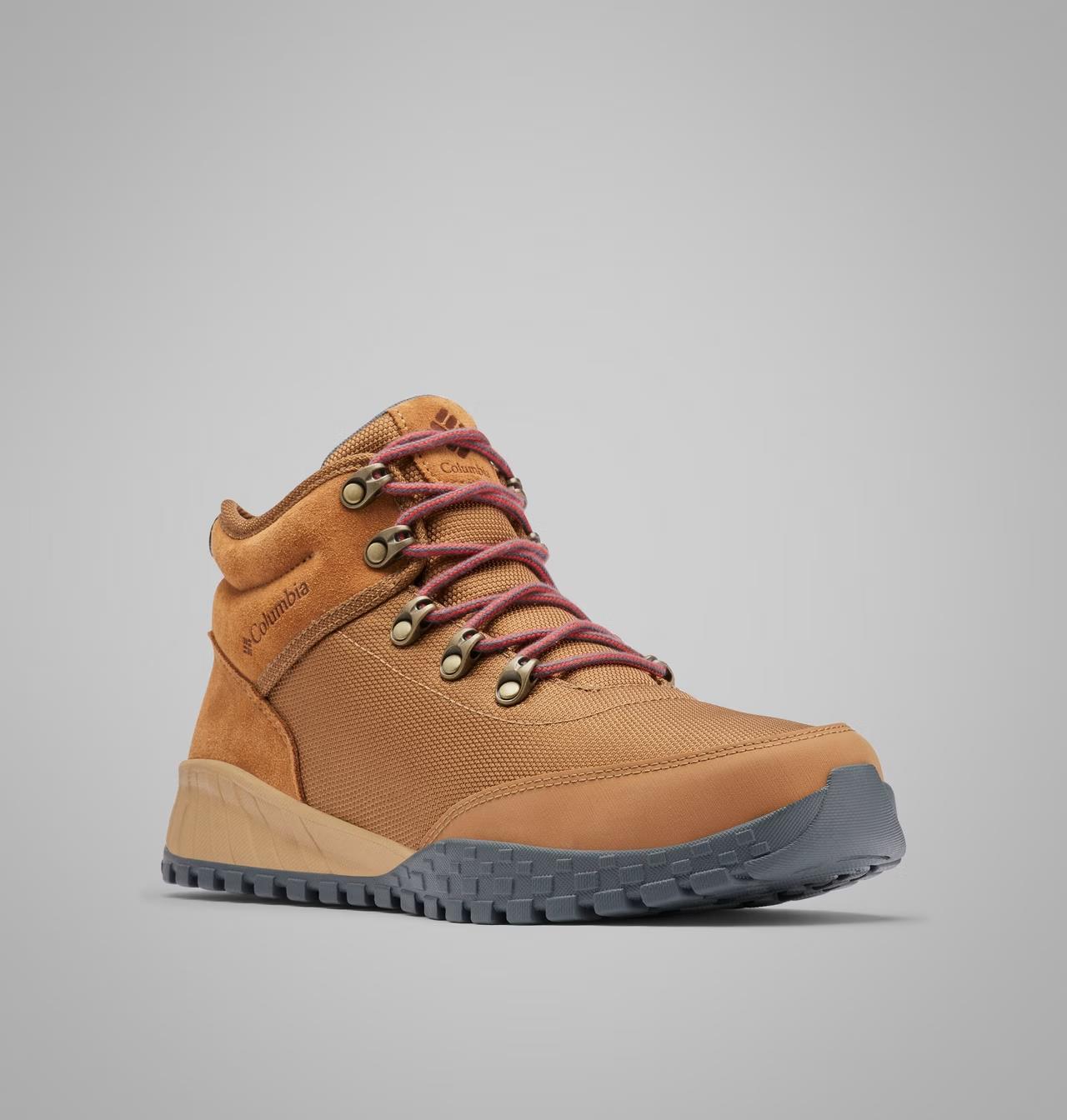 COLUMBIA 2100881-286 MEN'S FAIRBANKS MID WATERPROOF ELK/GRAPHITIE BOOT NIB