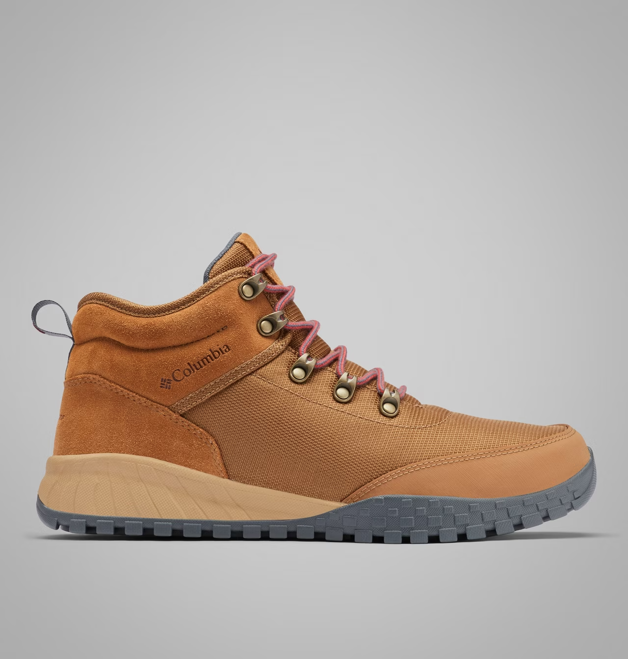 COLUMBIA 2100881-286 MEN'S FAIRBANKS MID WATERPROOF ELK/GRAPHITIE BOOT NIB