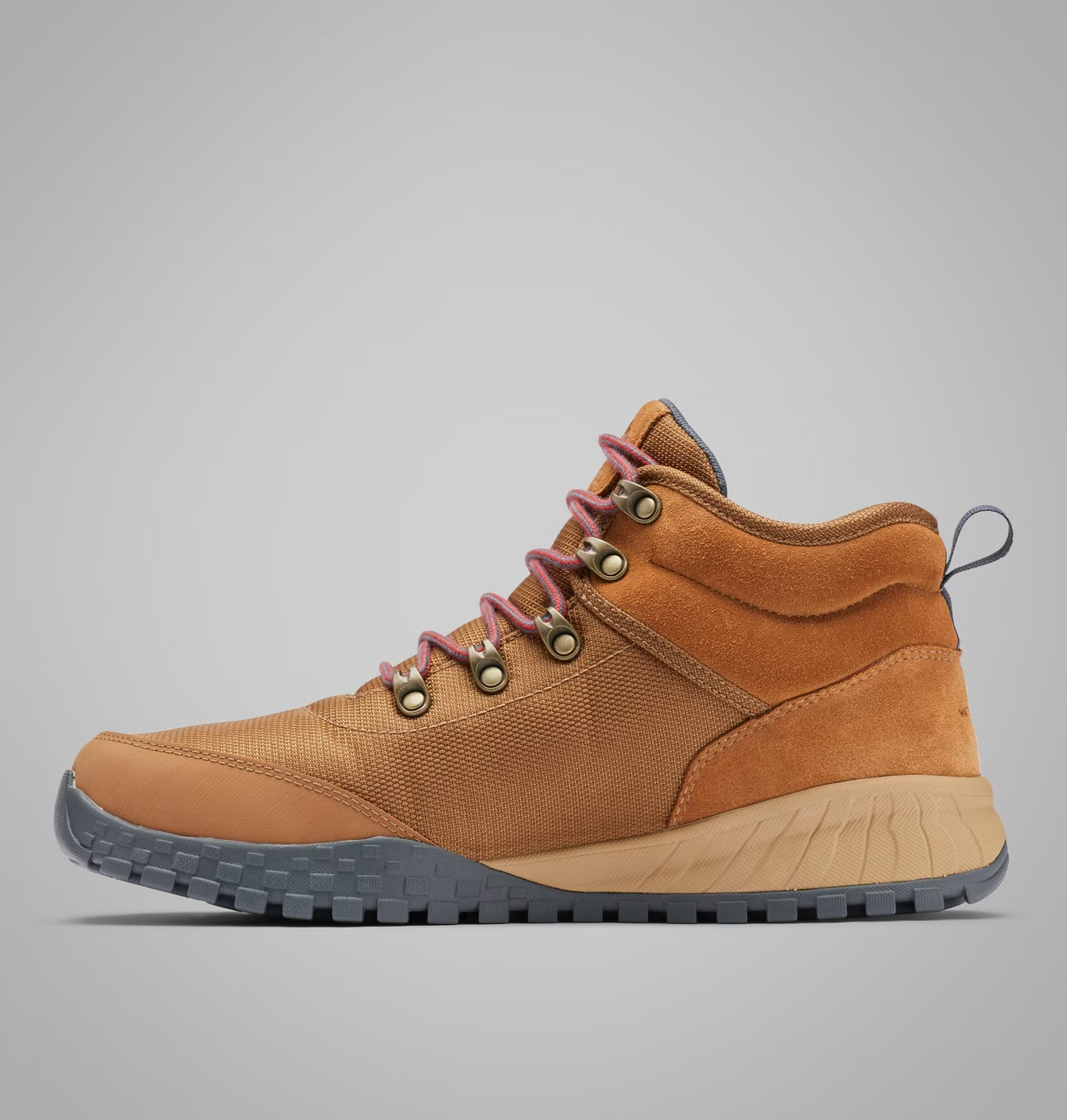 COLUMBIA 2100881-286 MEN'S FAIRBANKS MID WATERPROOF ELK/GRAPHITIE BOOT NIB