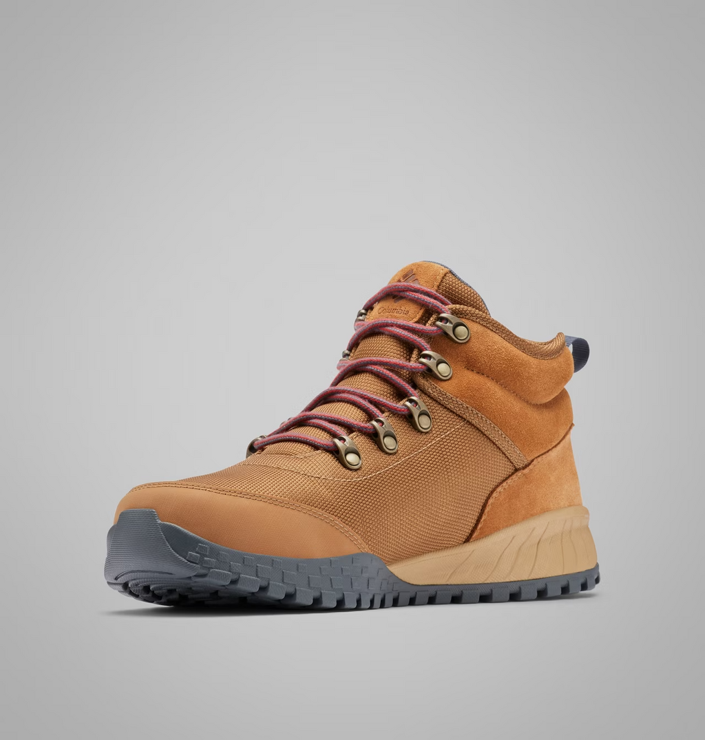 COLUMBIA 2100881-286 MEN'S FAIRBANKS MID WATERPROOF ELK/GRAPHITIE BOOT NIB