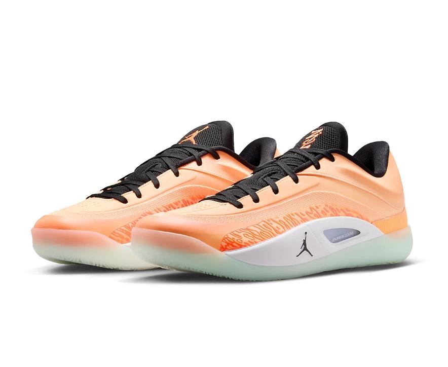 JORDAN ZION 4 FB1802 800 BASKETBALL PEACH/BLACK/ORANGE SHOES SNEAKERS NIB MENS