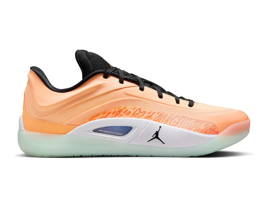 JORDAN ZION 4 FB1802 800 BASKETBALL PEACH/BLACK/ORANGE SHOES SNEAKERS NIB MENS