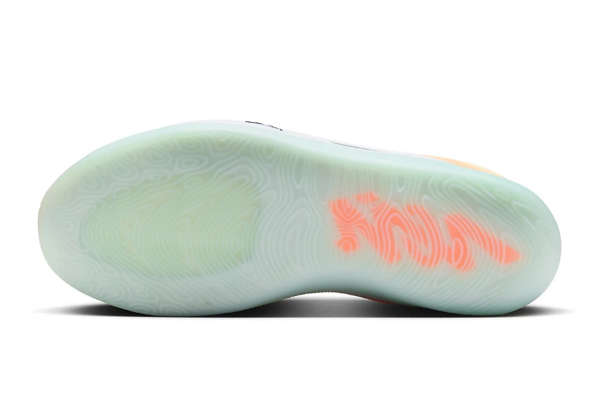 JORDAN ZION 4 FB1802 800 BASKETBALL PEACH/BLACK/ORANGE SHOES SNEAKERS NIB MENS