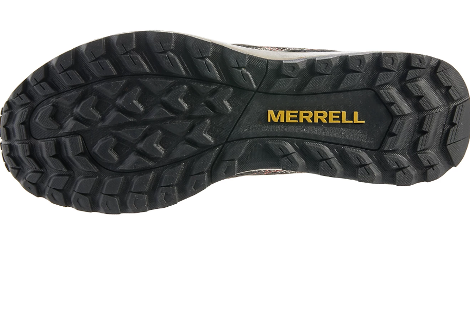 MERRELL J067377 FLY STRIKE BLACK/TANGRINE HIKING SHOE SNEAKERS $110 NIB MEN'S
